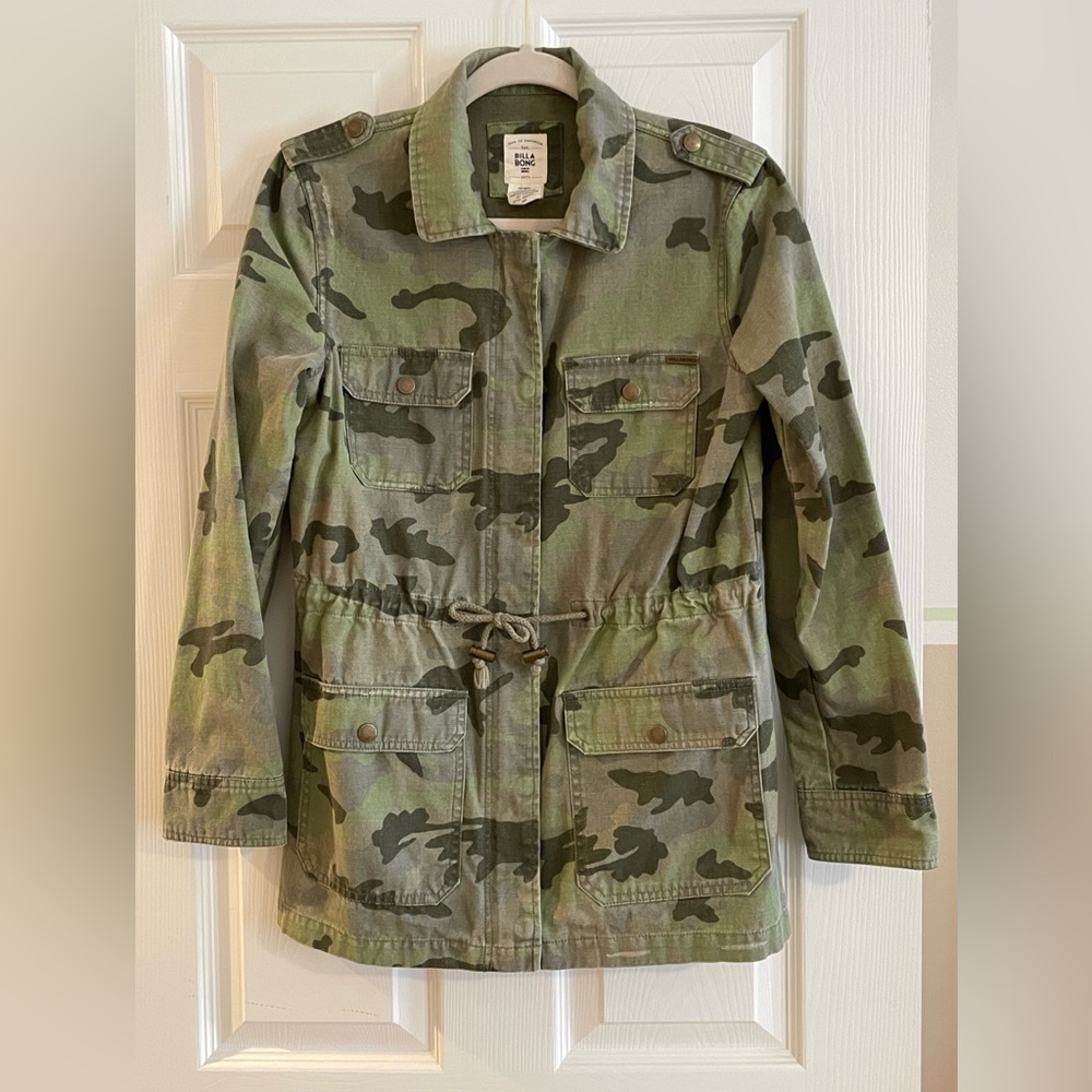 BILLABONG - Canvas Camo Jacket